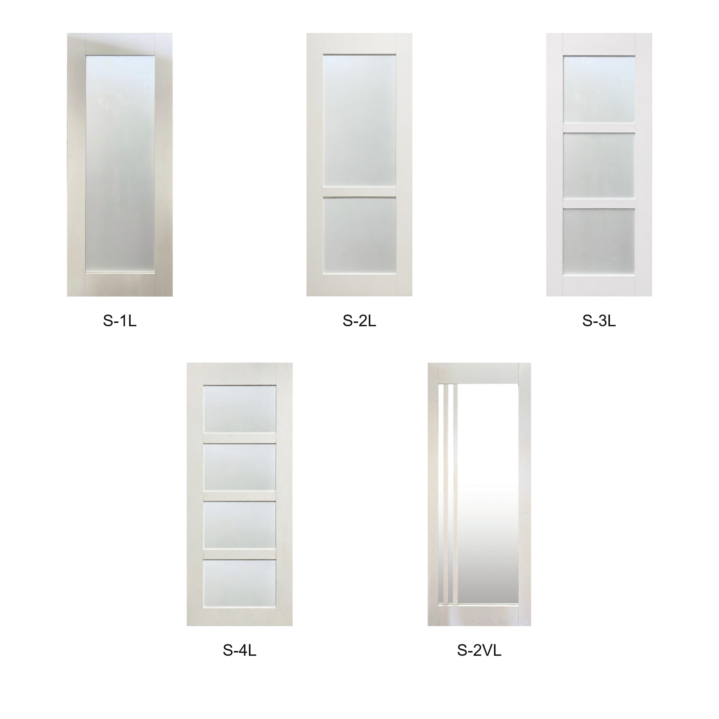 11 Internal - Shaker Door – Glazed Collection