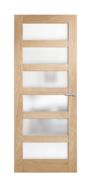 21 Internal - Moda In White Oak Veneer And Glazed With Translucent Glass