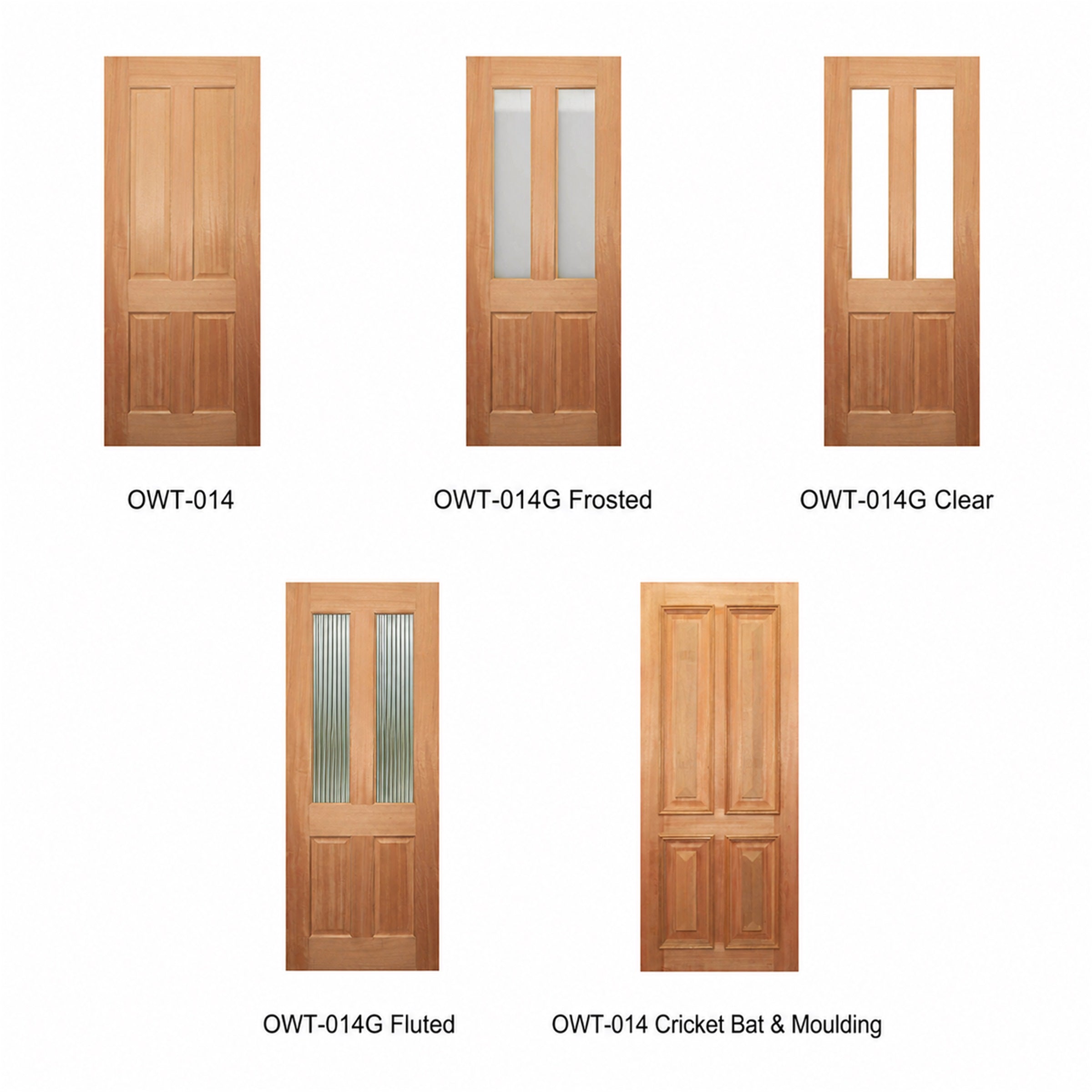 15 Entrance & Internal - French Glazed Door OWT-014 series
