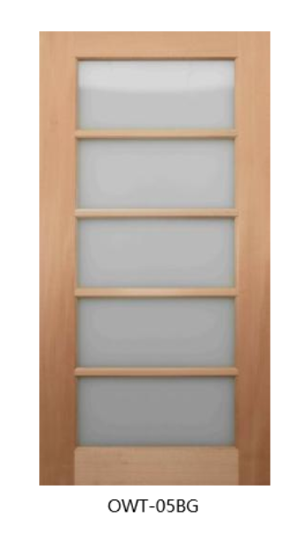 16 Internal - Modern Slim Line Glazed Door