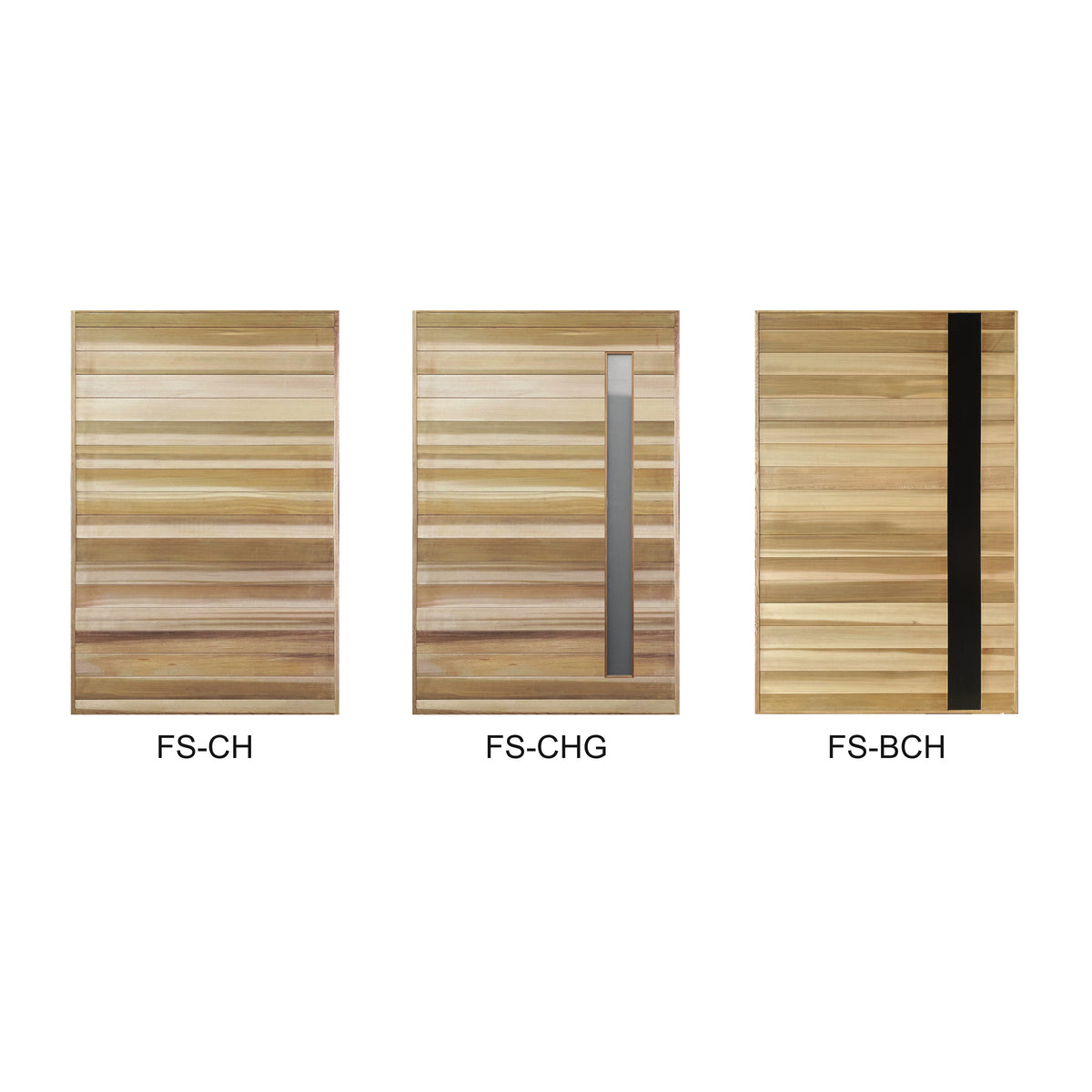 00 Entrance - Full Solid Cedar Cladding Pivot Door