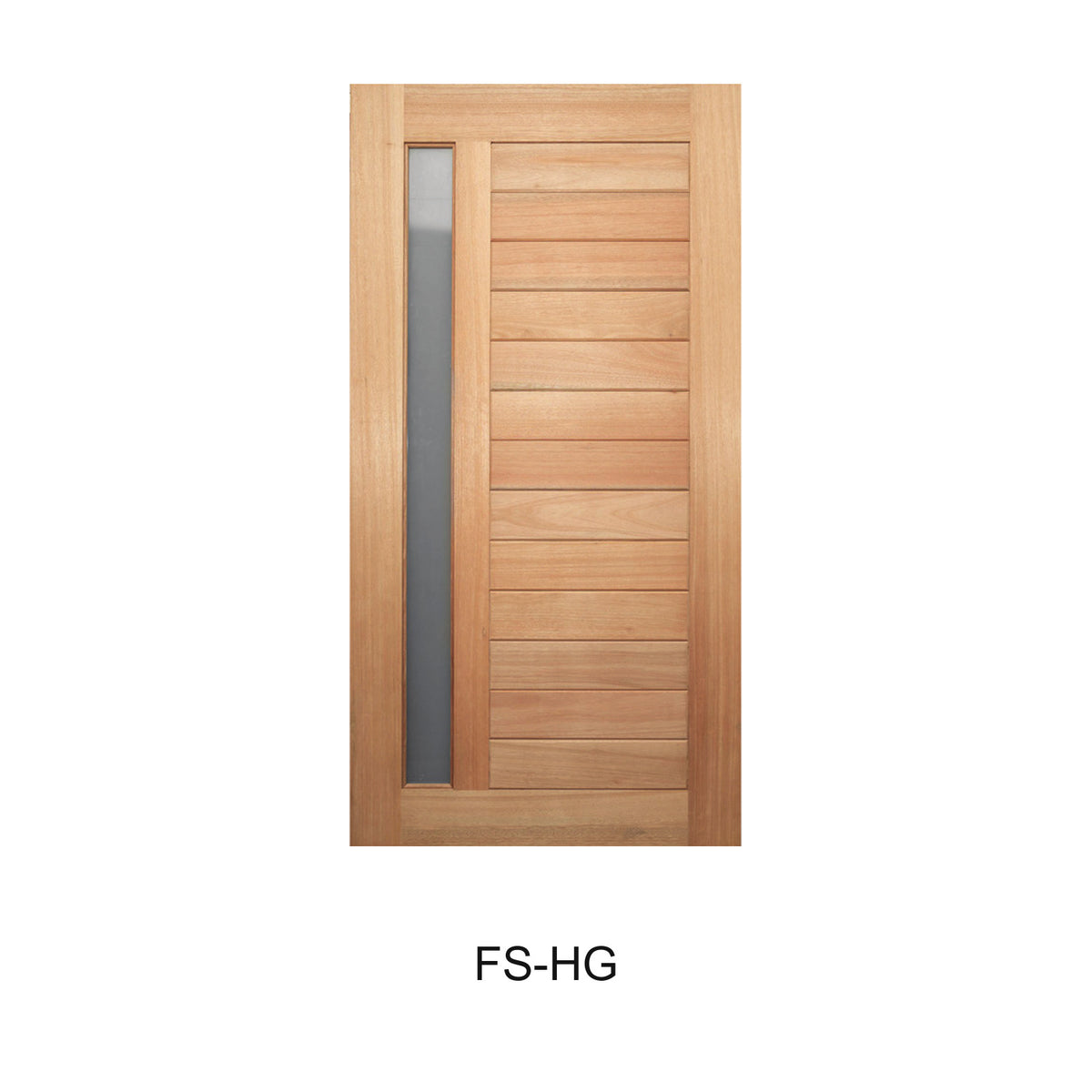 03 Entrance - Full Solid Meranti Joinery Door (40mm)