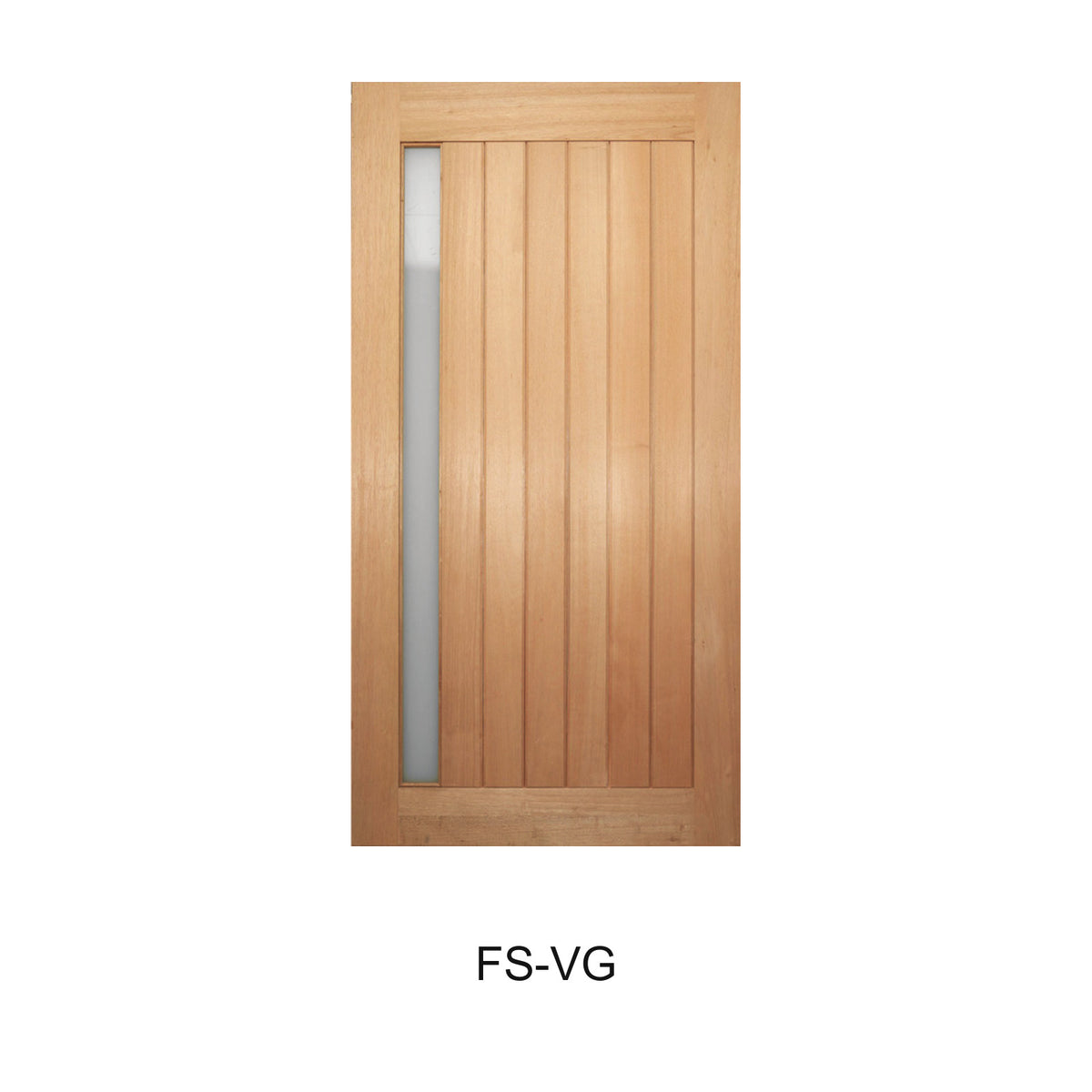 03 Entrance - Full Solid Meranti Joinery Door (40mm)