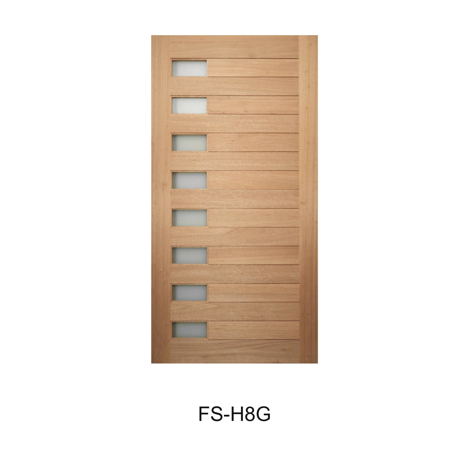 03 Entrance - Full Solid Meranti Joinery Door (40mm)