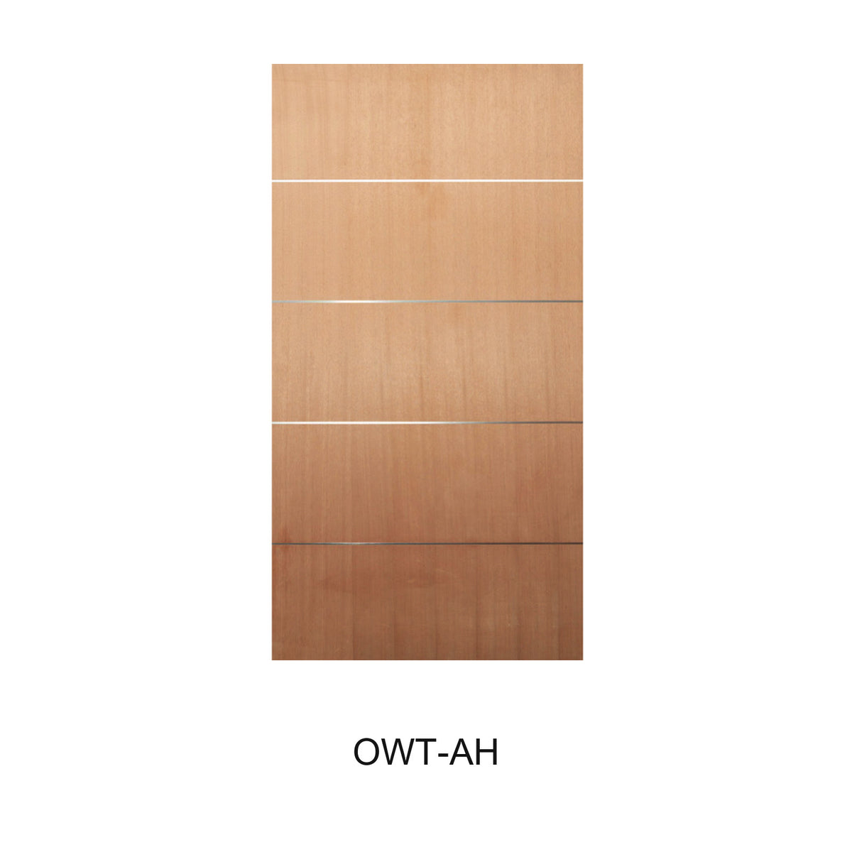 04 Entrance - Solid Engineered Timber Door with Maple Veneer (40mm)