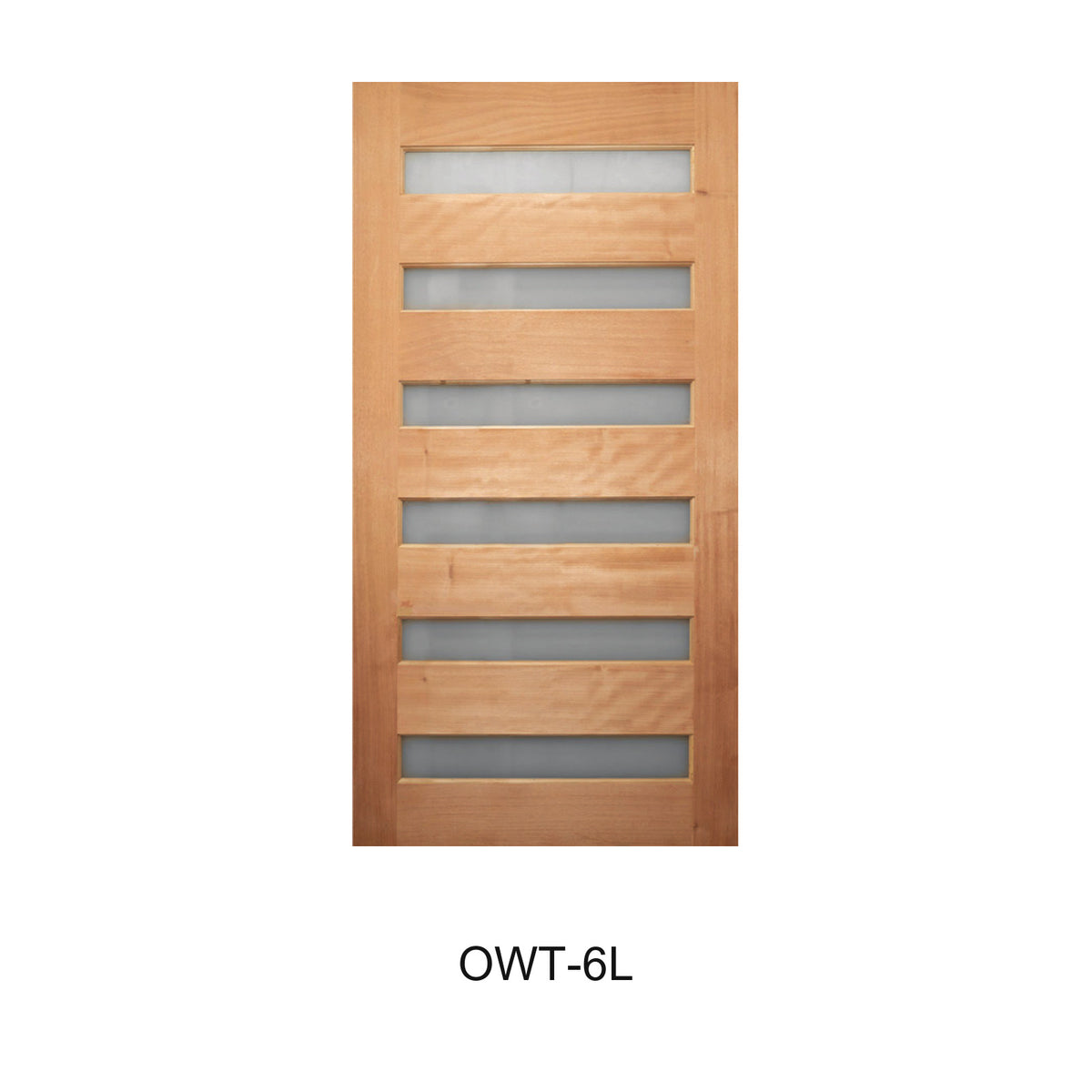 05 Entrance - Modern Glazed Solid Engineered Timber Door (40mm)