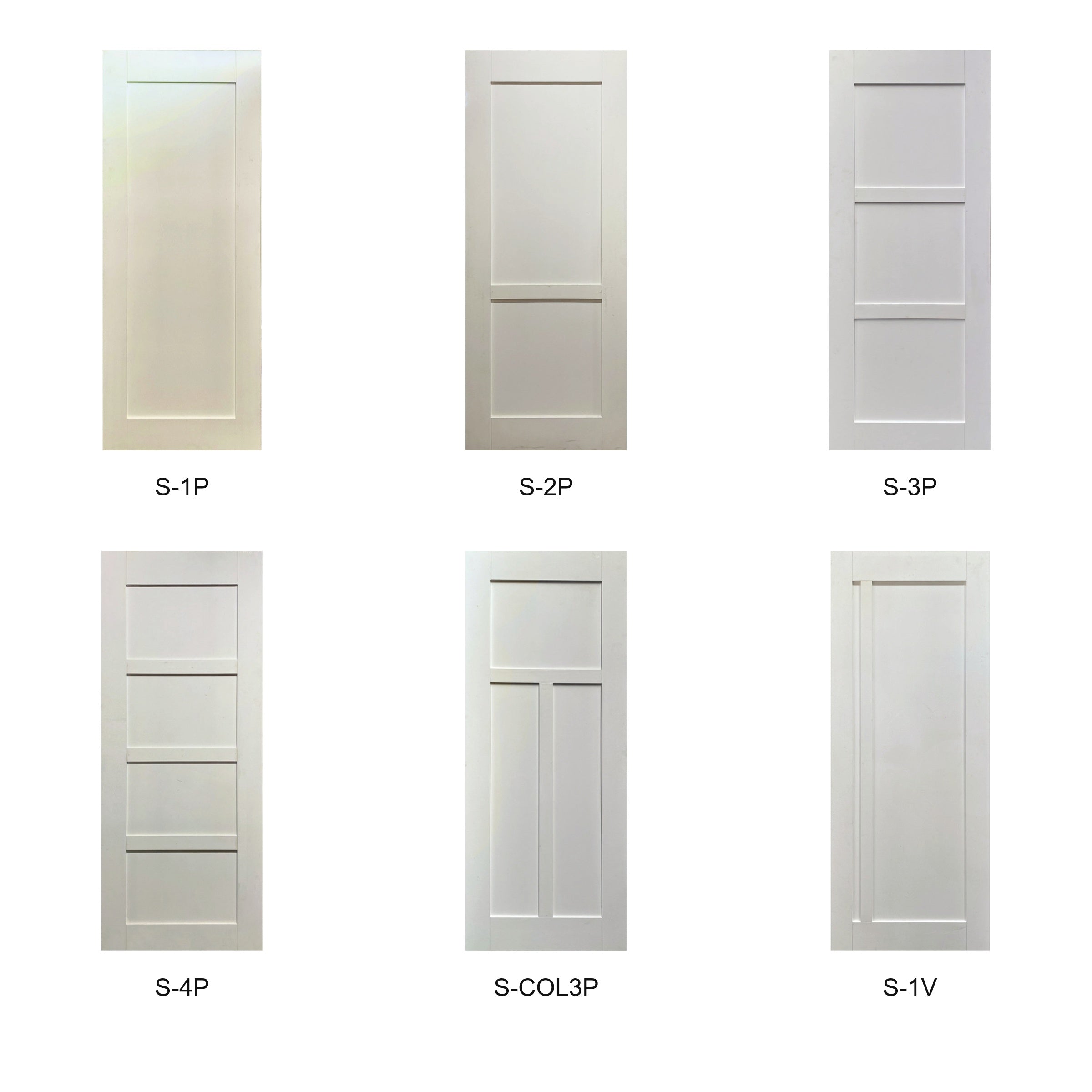 10 Internal - Shaker Door – Solid Panel Collection