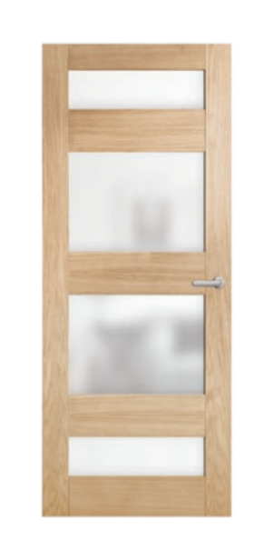 21 Internal - Moda In White Oak Veneer And Glazed With Translucent Glass