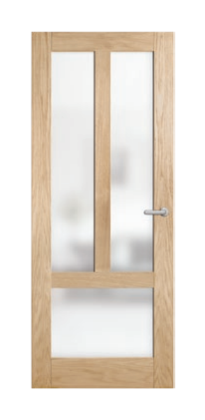 21 Internal - Moda In White Oak Veneer And Glazed With Translucent Glass