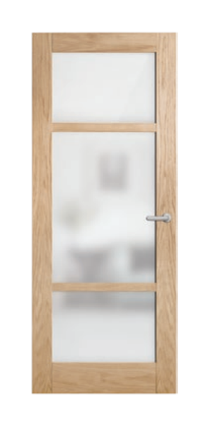 21 Internal - Moda In White Oak Veneer And Glazed With Translucent Glass