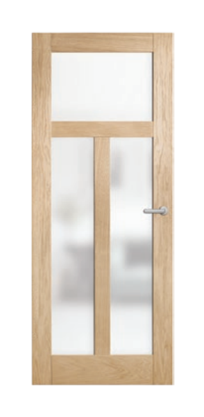 21 Internal - Moda In White Oak Veneer And Glazed With Translucent Glass