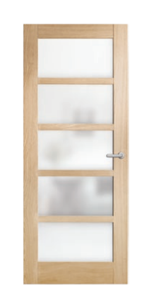 21 Internal - Moda In White Oak Veneer And Glazed With Translucent Glass