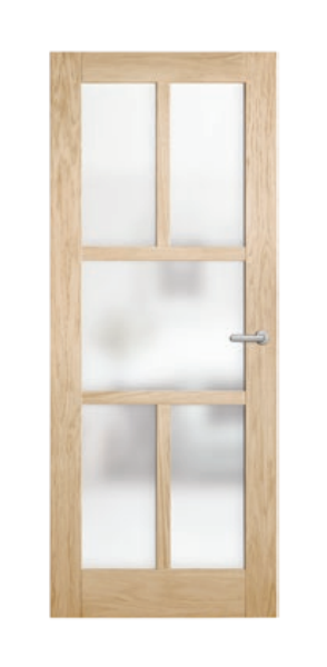 21 Internal - Moda In White Oak Veneer And Glazed With Translucent Glass