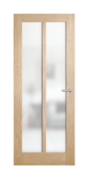 21 Internal - Moda In White Oak Veneer And Glazed With Translucent Glass