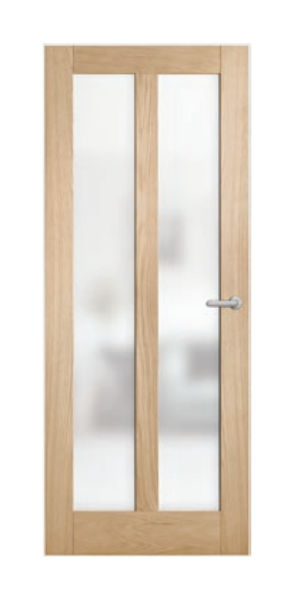 21 Internal - Moda In White Oak Veneer And Glazed With Translucent Glass