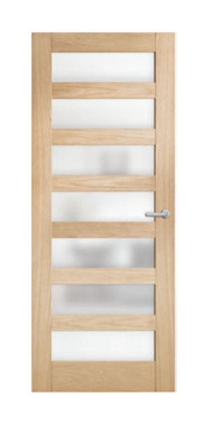 21 Internal - Moda In White Oak Veneer And Glazed With Translucent Glass