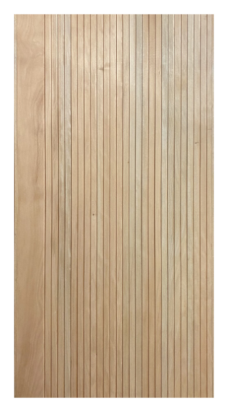 01 Entrance - Full Solid Maple Cladding Pivot Door