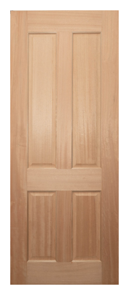 10 Entrance - Cricket Bat & Heavy Moulding Door