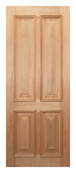 10 Entrance - Cricket Bat & Heavy Moulding Door