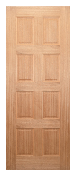 10 Entrance - Cricket Bat & Heavy Moulding Door