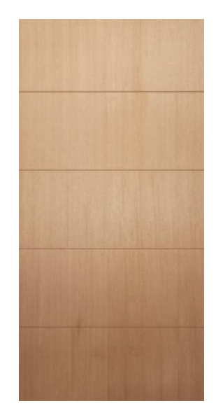 03 Entrance - Solid Engineered Timber Door With Maple Veneer