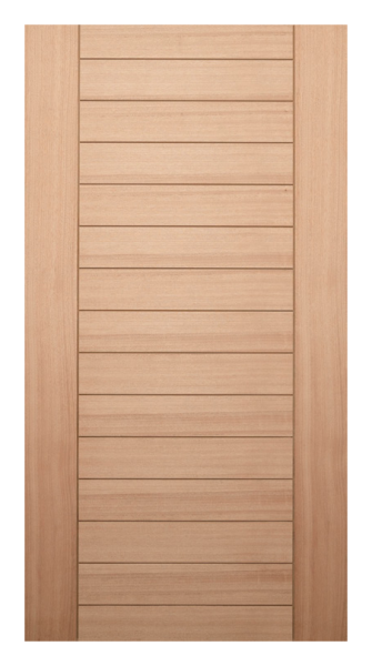 04 Entrance - Solid Engineered Timber Door With Maple Vaneer